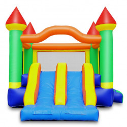 Mega20Double 1643584124 Double Slide Bounce House Castle