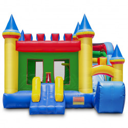 castle20slide202 1643585153 Castle Bounce House with Slide
